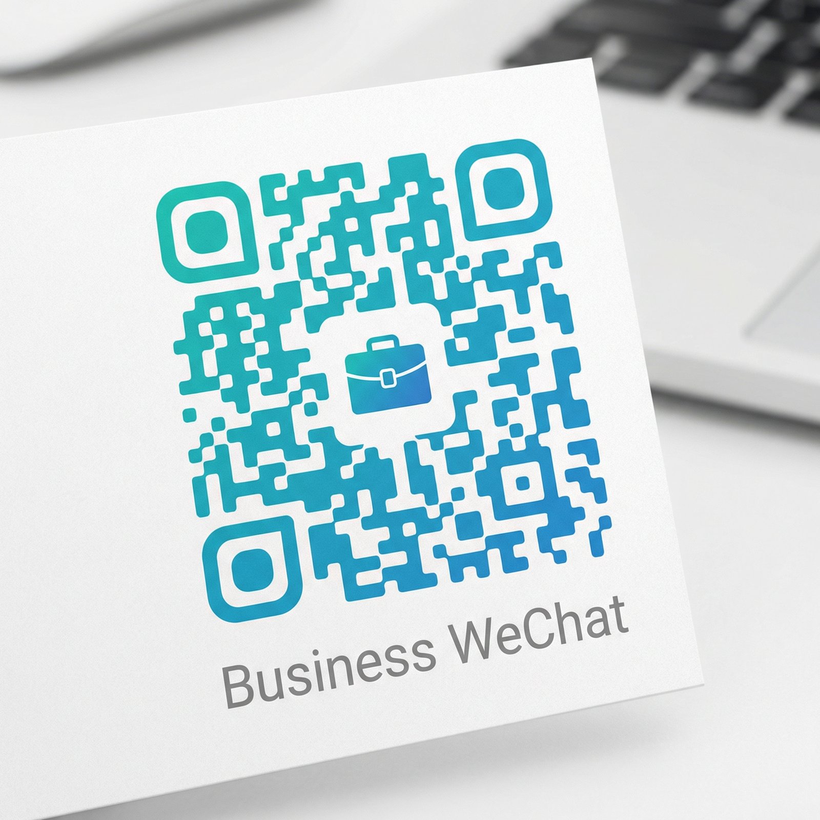 抖音风商务二维码