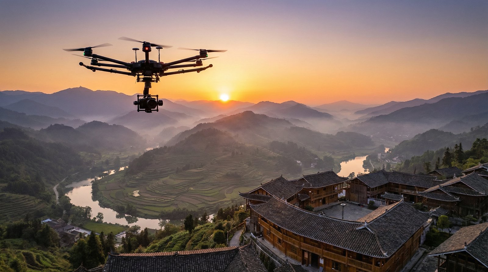 抖音风航拍视频